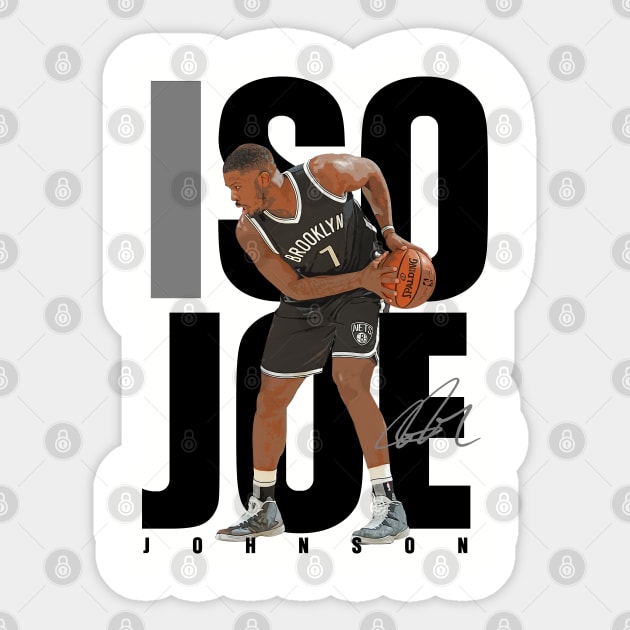 Joe Johnson Sticker by Juantamad